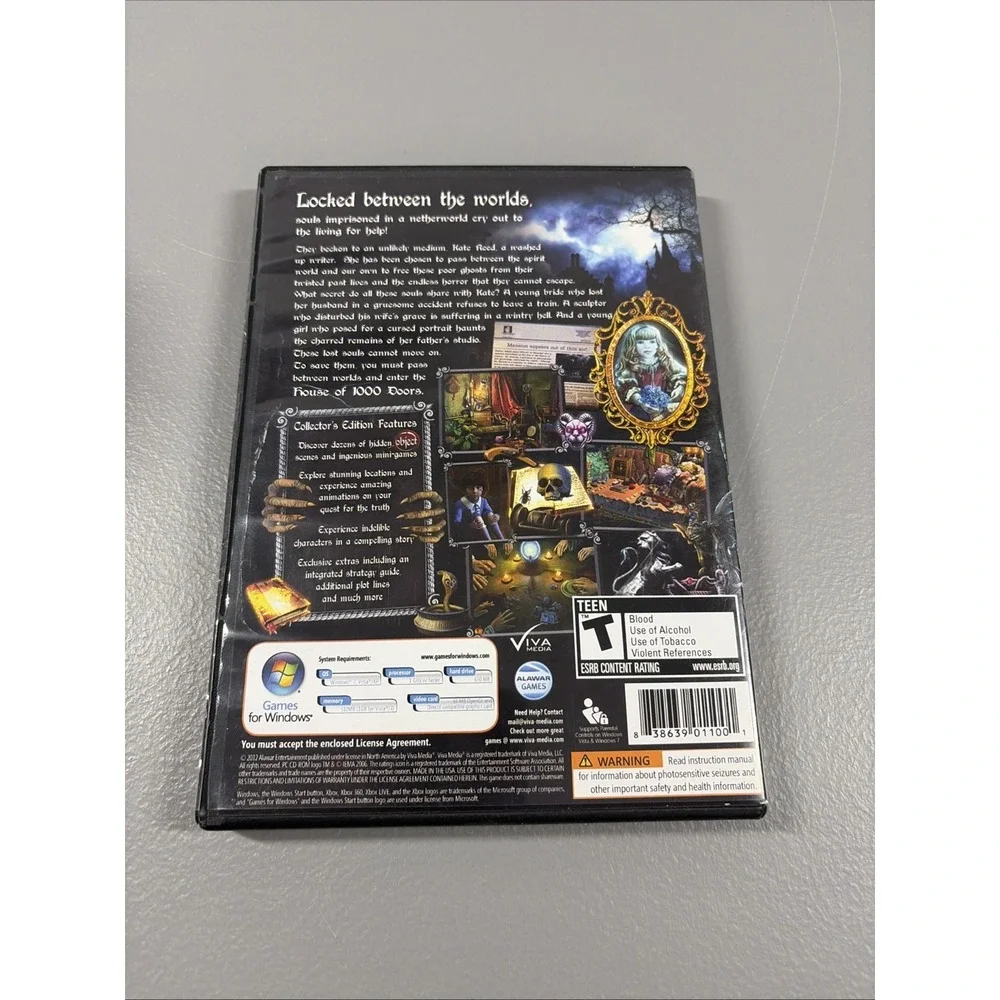 House of 1000 Doors Family Secrets PC Game Windows Collectors Edition